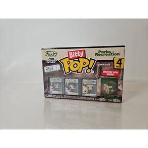 Funko Bitty Pop! Parks and Recreation 4-Pack Series 2 - Complete Set